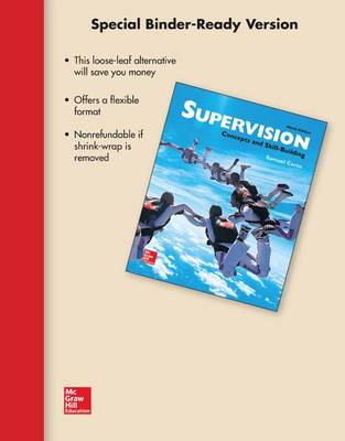 Book cover for Loose-Leaf for Supervision: Concepts & Skill-Building