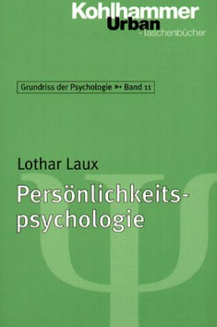 Cover of Personlichkeitspsychologie