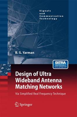 Book cover for Design of Ultra Wideband Antenna Matching Networks