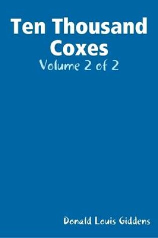 Cover of Ten Thousand Coxes: Volume 2 of 2