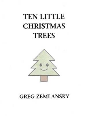 Book cover for Ten Little Christmas Trees