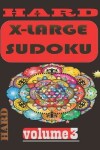 Book cover for Hard X Large Sudoku-Volume 3