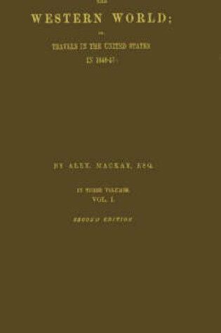 Cover of The Western World Travels in the United States in 1846-47