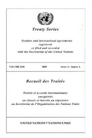 Cover of Treaty Series 2634