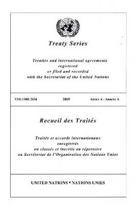 Book cover for Treaty Series 2634