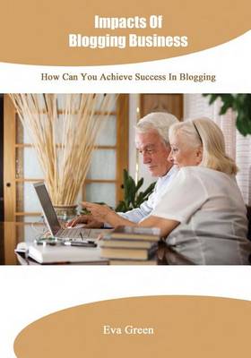 Book cover for Impacts of Blogging Business