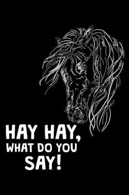 Book cover for Hay Hay, What Do You Say!