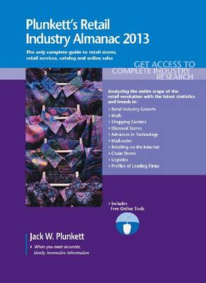 Book cover for Plunkett's Retail Industry Almanac 2013