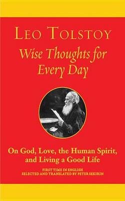 Book cover for Wise Thoughts for Every Day