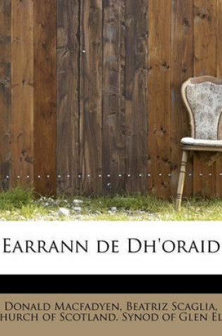 Cover of Earrann de Dh'oraid