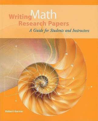 Book cover for Writing Math Research Papers