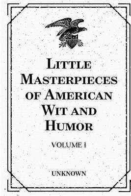 Book cover for Little Masterpieces of American Wit and Humor