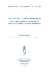 Book cover for Entendre la metaphysique