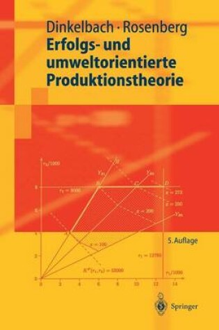 Cover of Erfolgs- und umweltorientierte Produktionstheorie