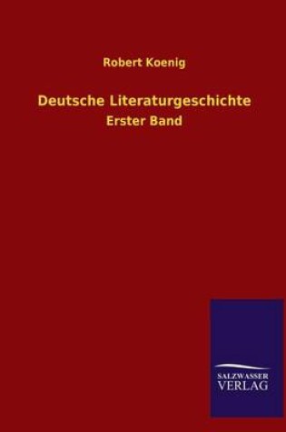 Cover of Deutsche Literaturgeschichte