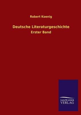 Book cover for Deutsche Literaturgeschichte