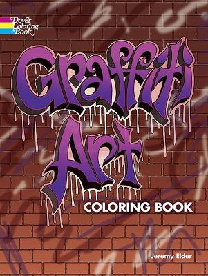 Book cover for Graffiti Art Coloring Book