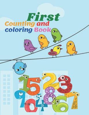 Book cover for First Counting and coloring Book