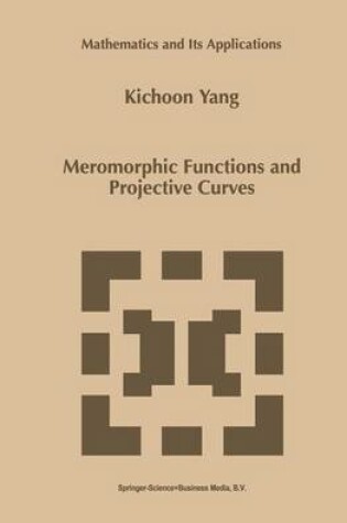 Cover of Meromorphic Functions and Projective Curves