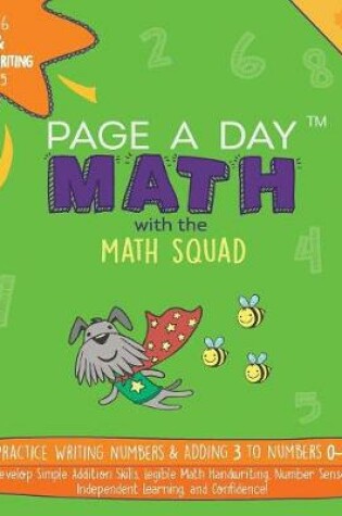 Cover of Addition & Math Handwriting Book 5