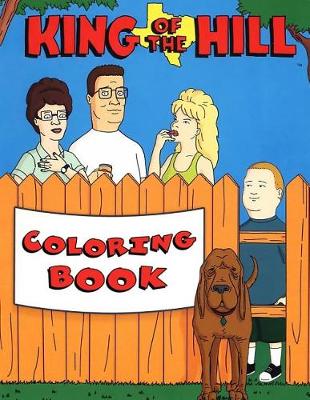 Book cover for King of the Hill Coloring Book