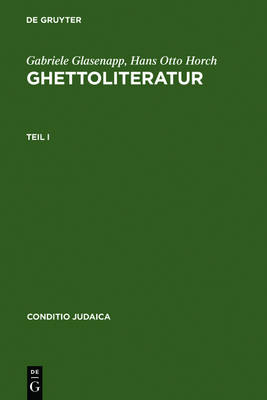 Book cover for Ghettoliteratur