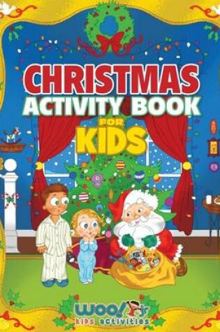 Cover of Christmas Activity Book for Kids