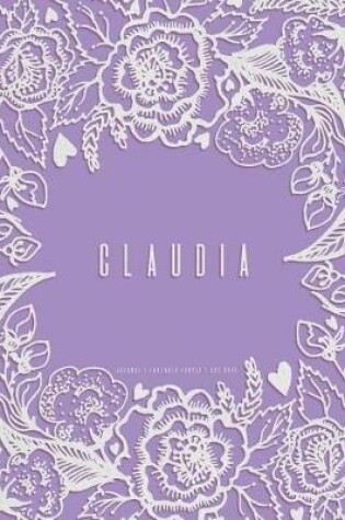 Cover of Claudia - Lavender Purple Journal, Dot Grid