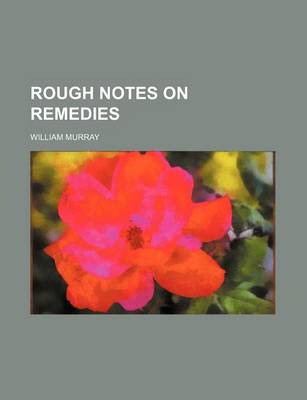 Book cover for Rough Notes on Remedies