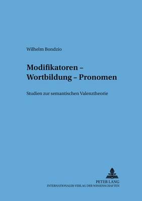 Book cover for Modifikatoren - Wortbildung - Pronomen