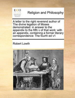 Book cover for A letter to the right reverend author of The divine legation of Moses demonstrated