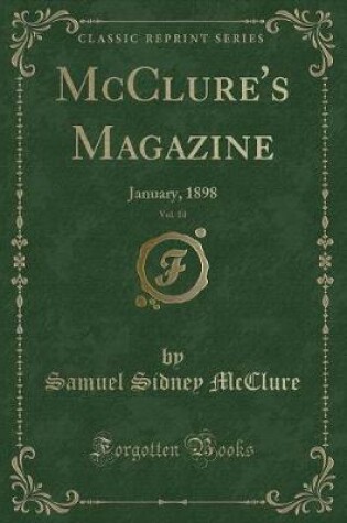 Cover of McClure's Magazine, Vol. 10