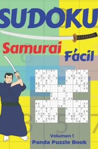 Cover of Sudoku Samurai Facil - Volumen 1