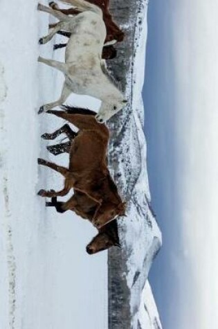 Cover of Horses Walking Through Winter Snow Journal