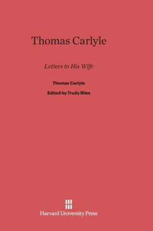Cover of Thomas Carlyle