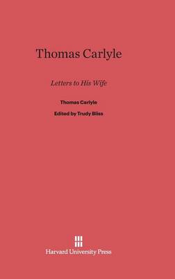 Book cover for Thomas Carlyle