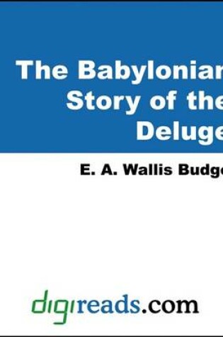 Cover of The Babylonian Story of the Deluge