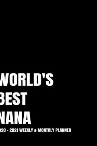 Cover of World's Best Nana Planner