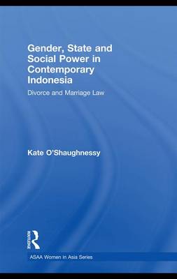 Book cover for Gender, State and Social Power in Contemporary Indonesia