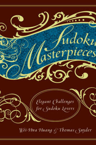 Cover of Sudoku Masterpieces
