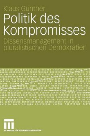 Cover of Politik Des Kompromisses