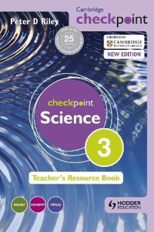 Cover of Cambridge Checkpoint Science Teacher's Resource Book 3