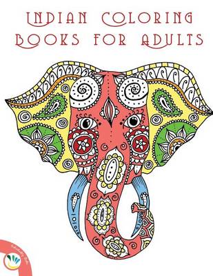 Book cover for Indian Coloring Books for Adults