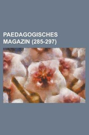 Cover of Paedagogisches Magazin (285-297)