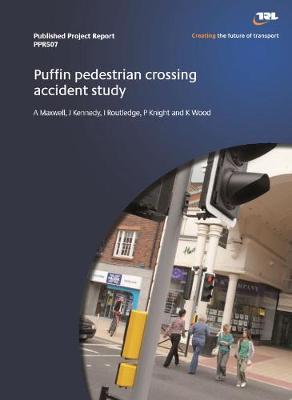 Book cover for Puffin Pedestrian crossing accident study