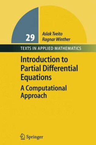 Cover of Introduction to Partial Differential Equations