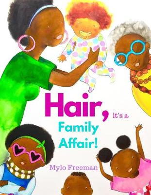 Book cover for Hair, it's a Family Affair