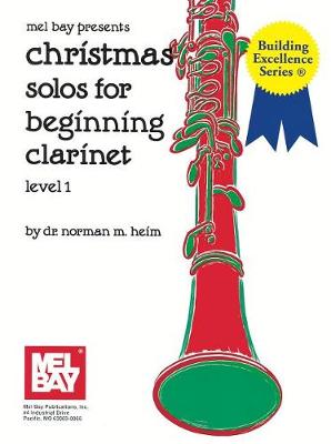 Cover of Christmas Solos For Beginning Clarinet Level 1