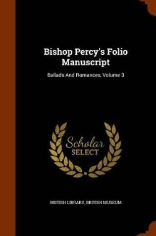 Cover of Bishop Percy's Folio Manuscript
