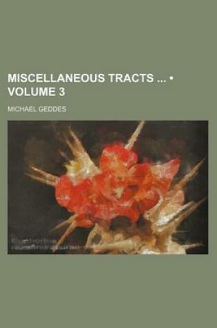 Cover of Miscellaneous Tracts (Volume 3)